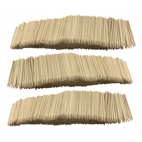 Set von 3000 Holzstäbchen (2,5 mm x 7 cm) Set von 3000 Holzstäbchen (2,5 mm x 7 cm)