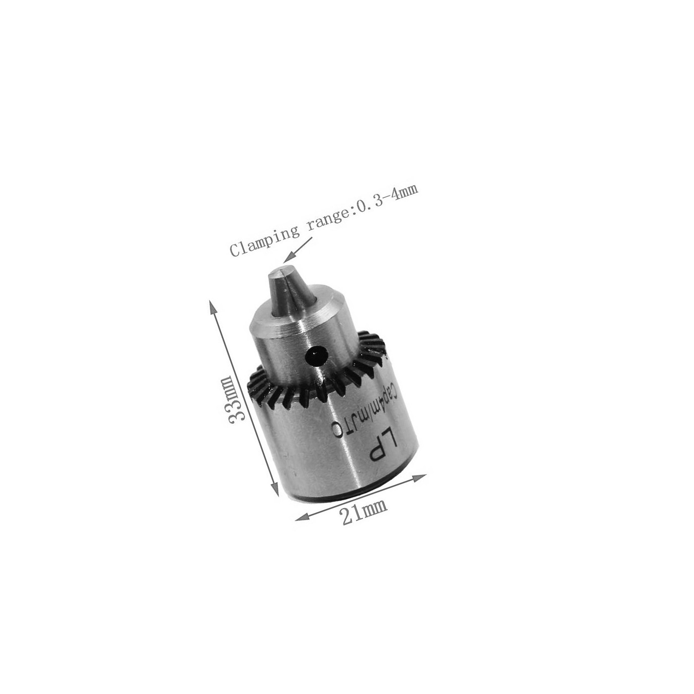 Mini drill chuck 0.3 - 4.0 mm Mini drill chuck 0.3 - 4.0 mm