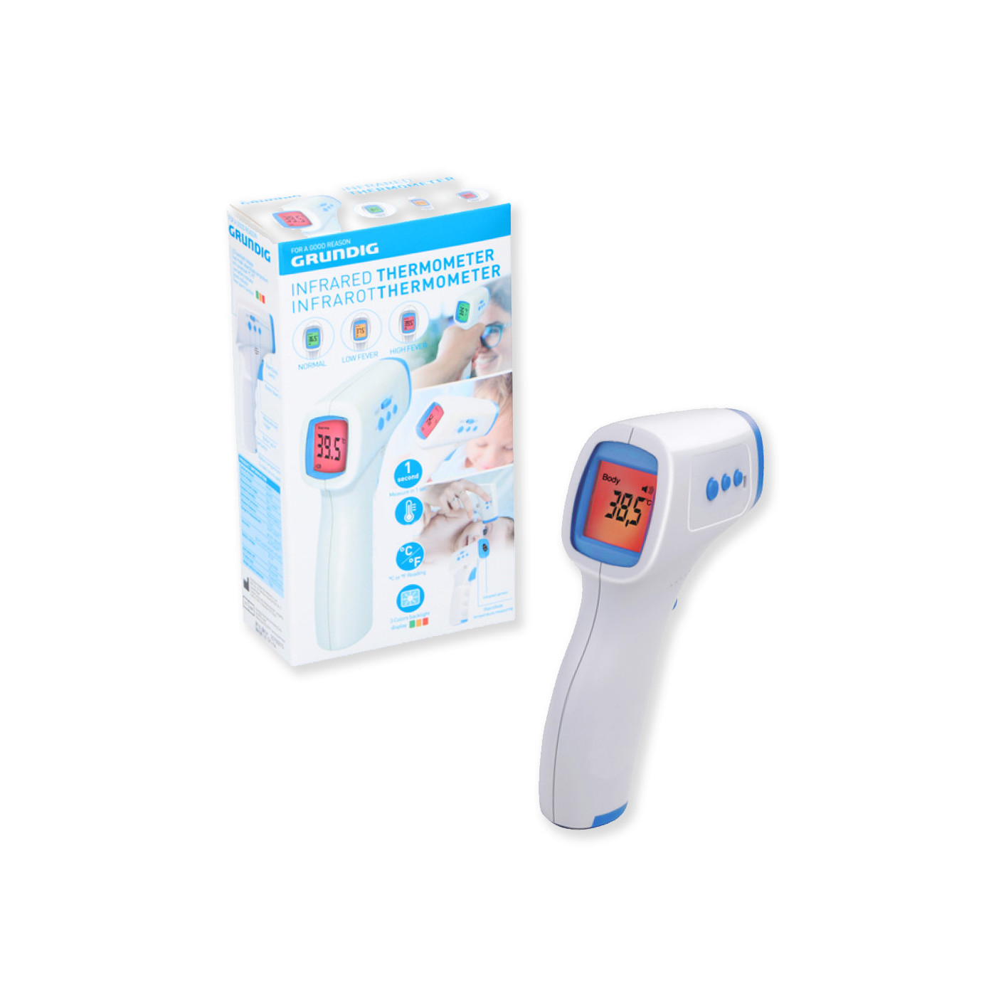 Grundig digital infrared thermometer