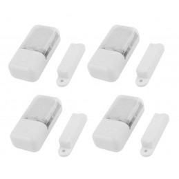 Set of 4 cabinet lights with magnet (automatic, LED, battery