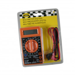 LCD digital multimeter (orange)