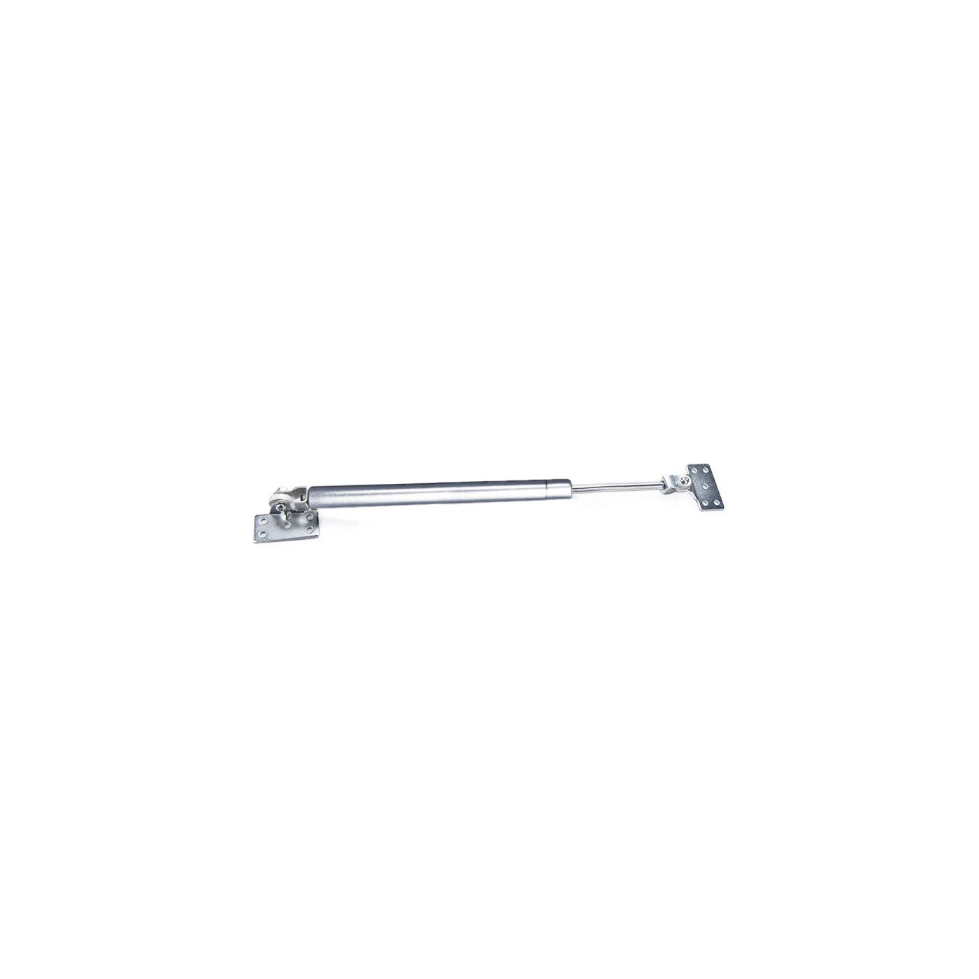 Universal gas spring with brackets (350N/35kg, 490 mm, silver)