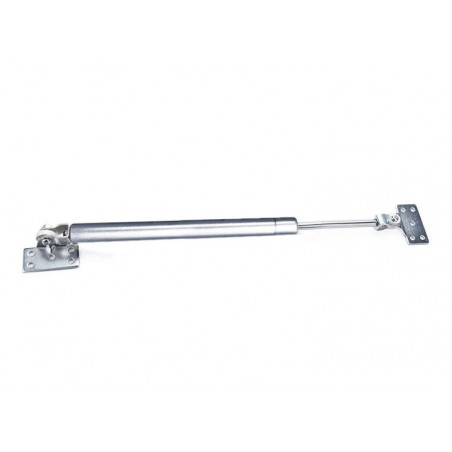 Universal gas spring with brackets (350N/35kg, 490 mm, silver)