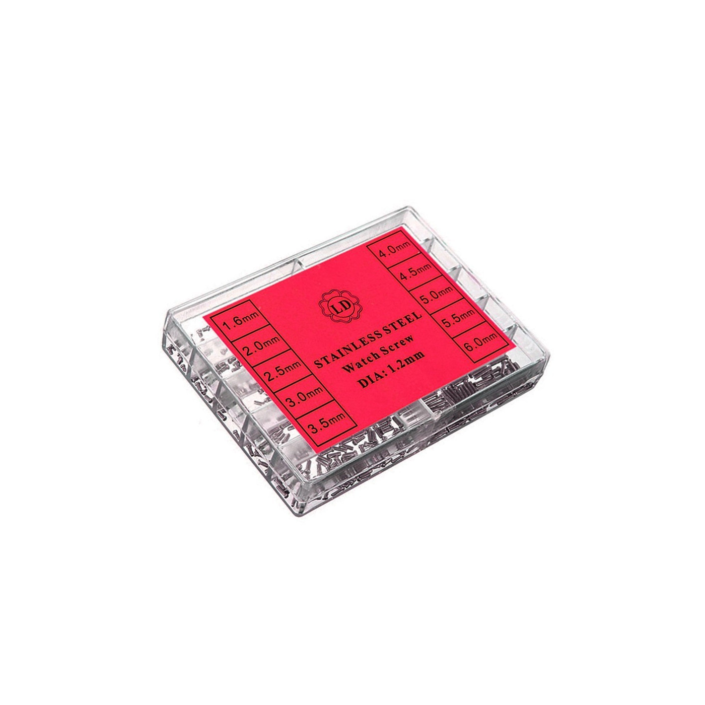 Zestaw miniśrubek (średnica 1,2 mm, 500 sztuk)