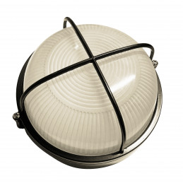 Industrial outdoor lamp (type 2, black, E27, splash-proof