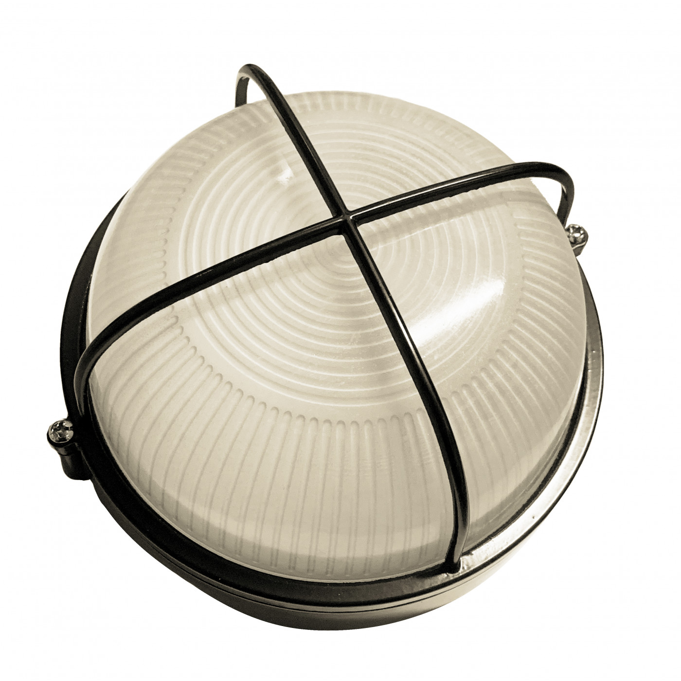 Industrial outdoor lamp (type 2, black, E27, splash-proof