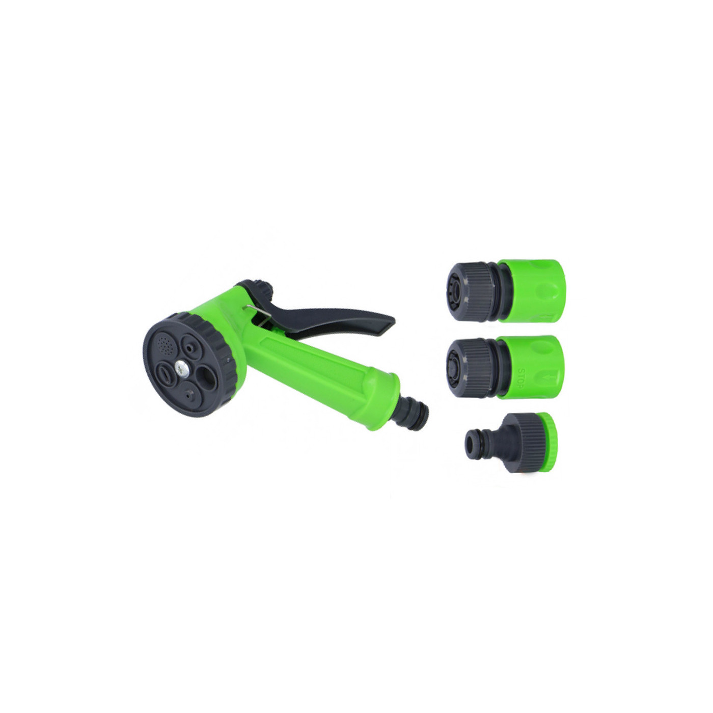 Pulverizador com conectores para a mangueira de jardim (4