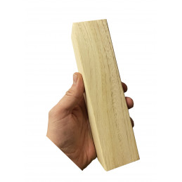 Set von 40 großen Holzklötzen (5x5 cm Dicke, 20 cm Länge)