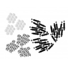 Lot de 30 packs de connecteurs de meubles minifix