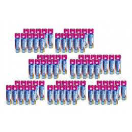 Jeu de 72 piles AA (Grundig, 2100 mAh, penlites)