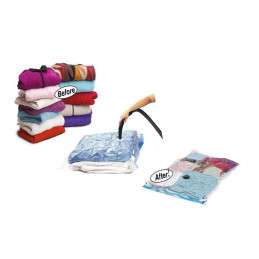 Lot de 3 grands sacs sous vide (80x100 cm)