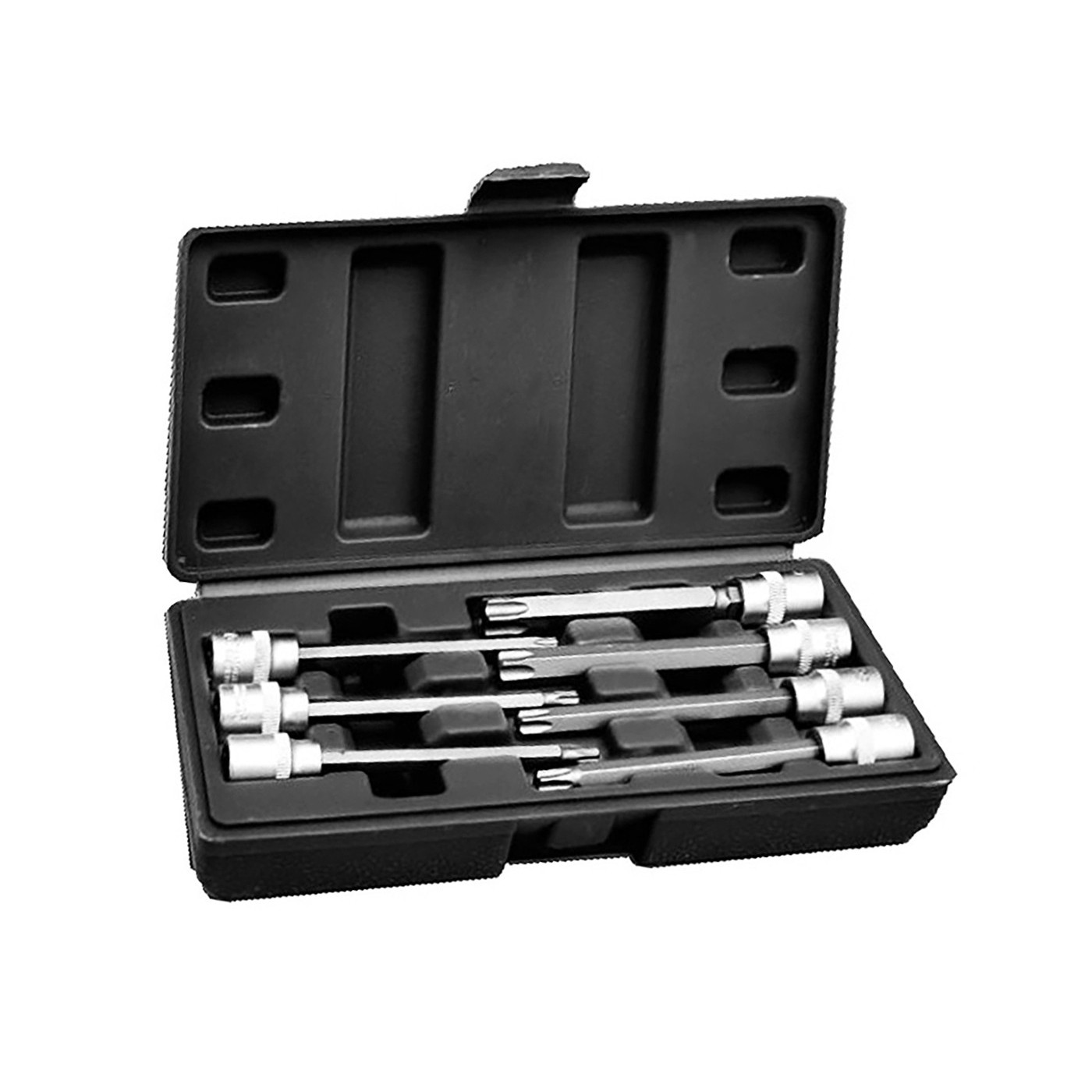 Zestaw nasadek Torx 3/8 cala (przedłużonych, 7 sztuk) w