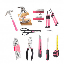 Boîte à outils pour dames au cas où (39 pièces)